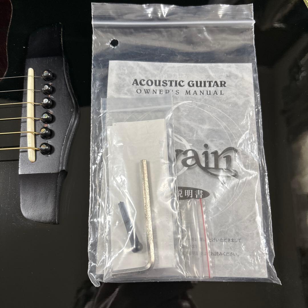 S.Yairi YE55 Black エレアコ 【トップ単板】ハードケース付き