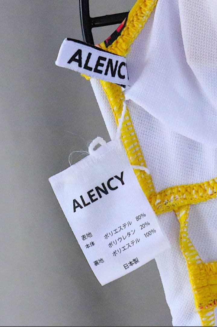 ❤ALENCY サイドスリットワンピース水着　8467（やしろなな） ぴとちゃん