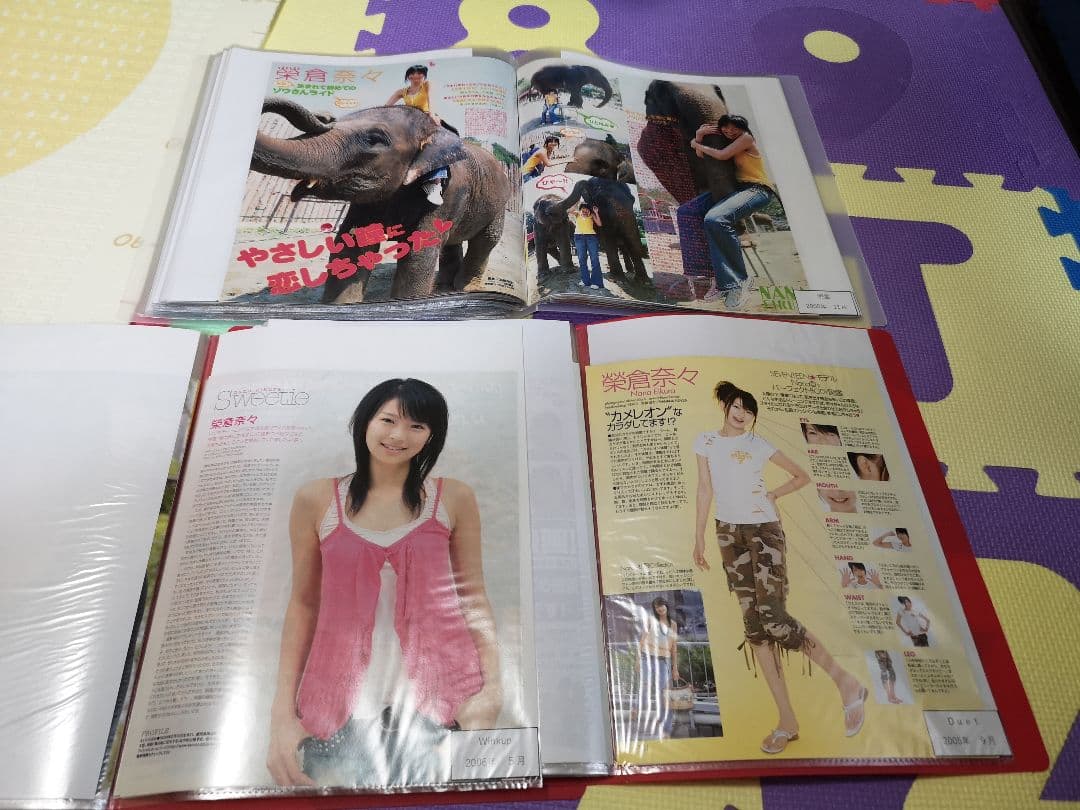 榮倉奈々(1冊200円計算)98冊分150ページ切り抜きしファイリング済み