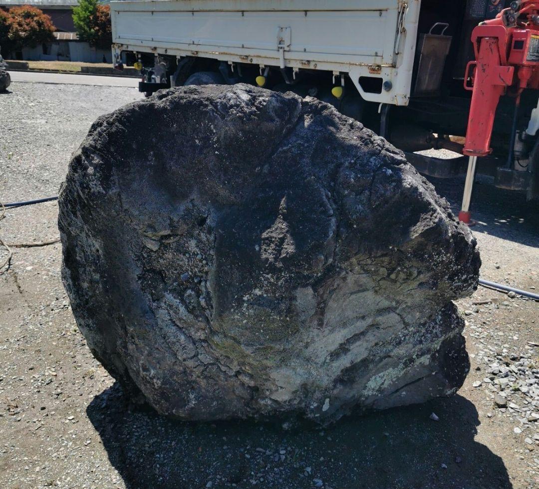 浅間溶岩石　345キロ　庭石　石　石材 庭　坪庭　ガーデニング