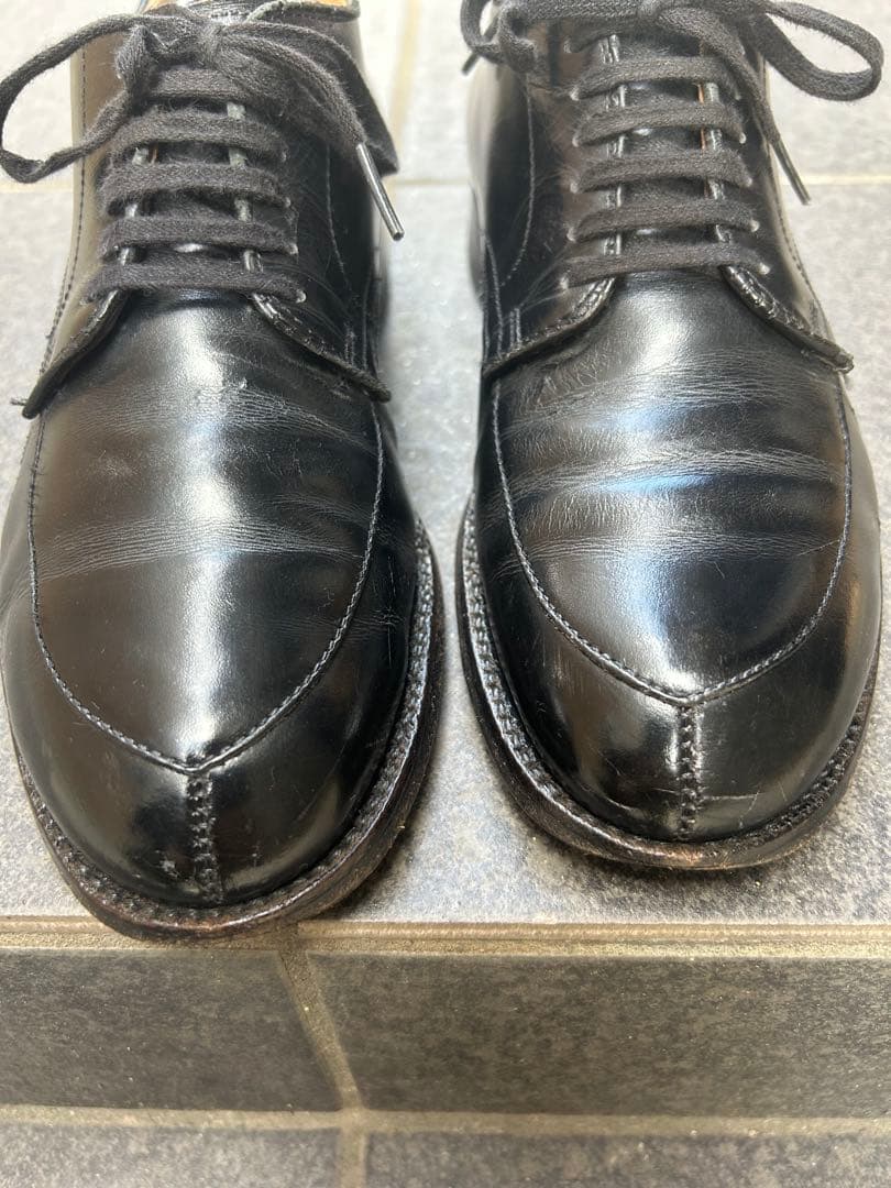 オールデン　Vチップ　カーフレザー