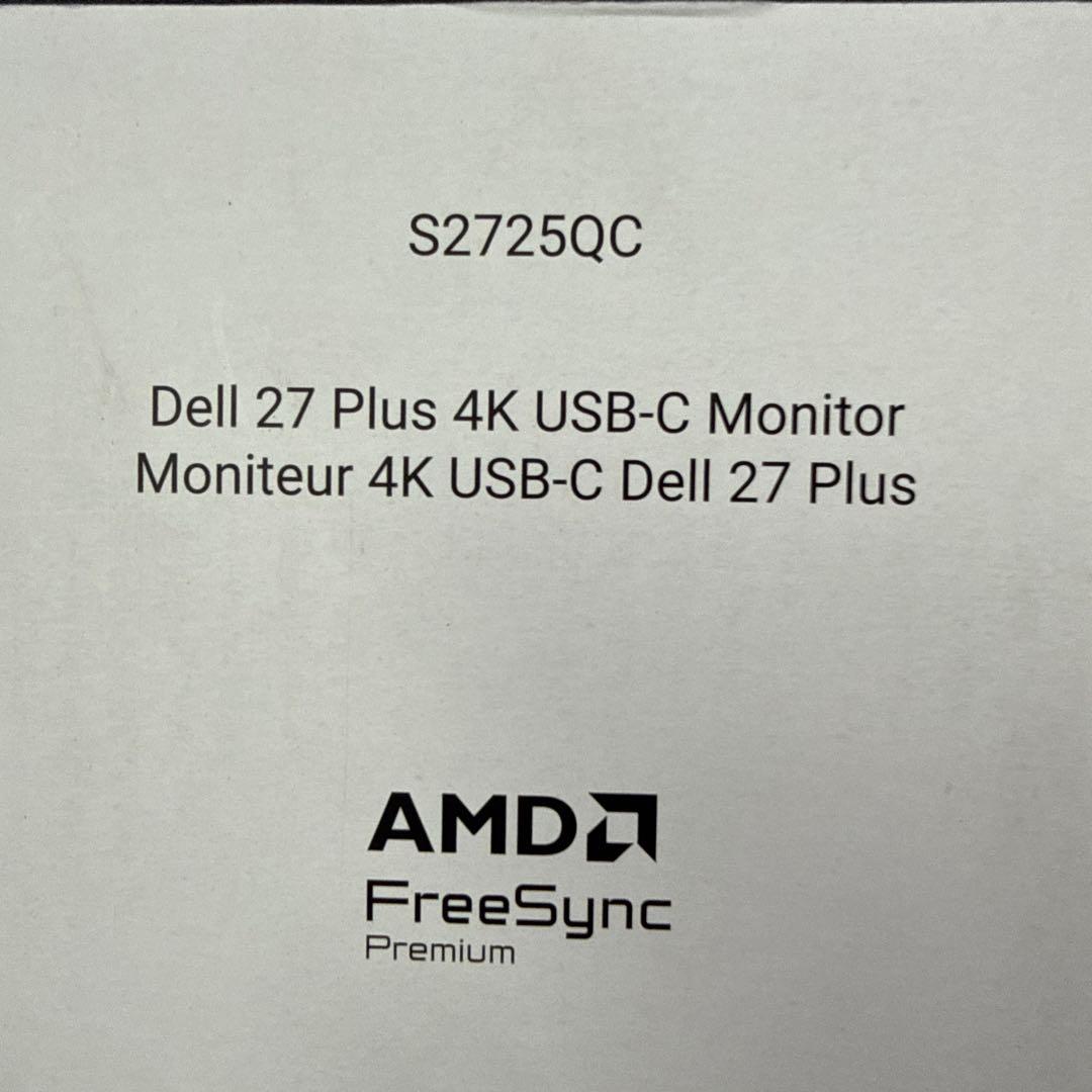 みつよん【新品未使用】DELL 27 Plus 4Kモニター