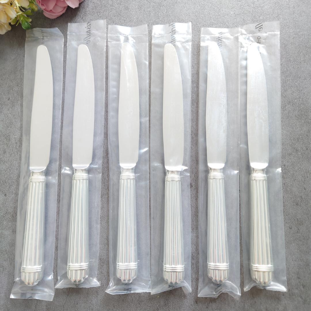 希少 クリストフル アリア 未開封 デザートナイフ 6点