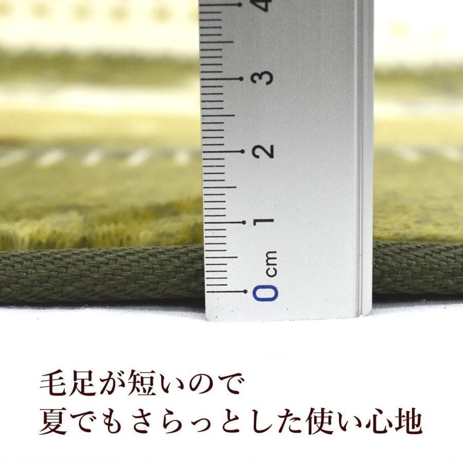 MORITA 電気カーペット3畳ホットカバー付 グリーン