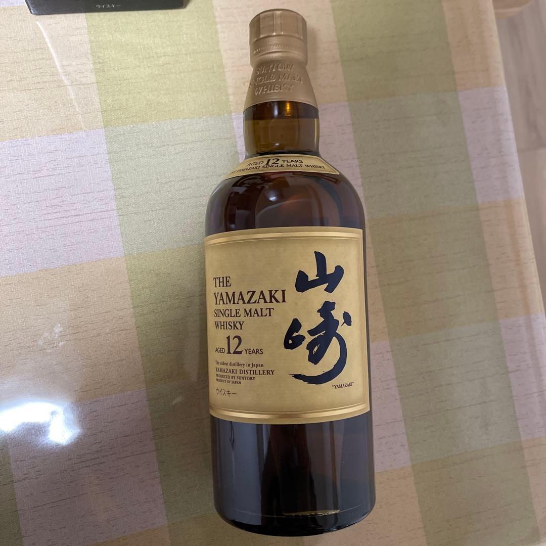 サントリー 山崎 12年 シングルモルトウイスキー 700ml 箱付き
