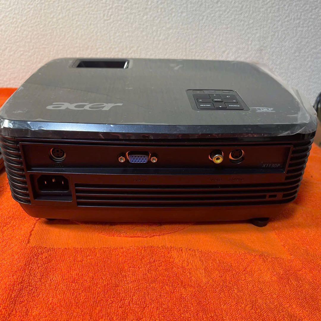 Acer X1130P プロジェクター・リモコン＆電源コード付き・動作確認済み
