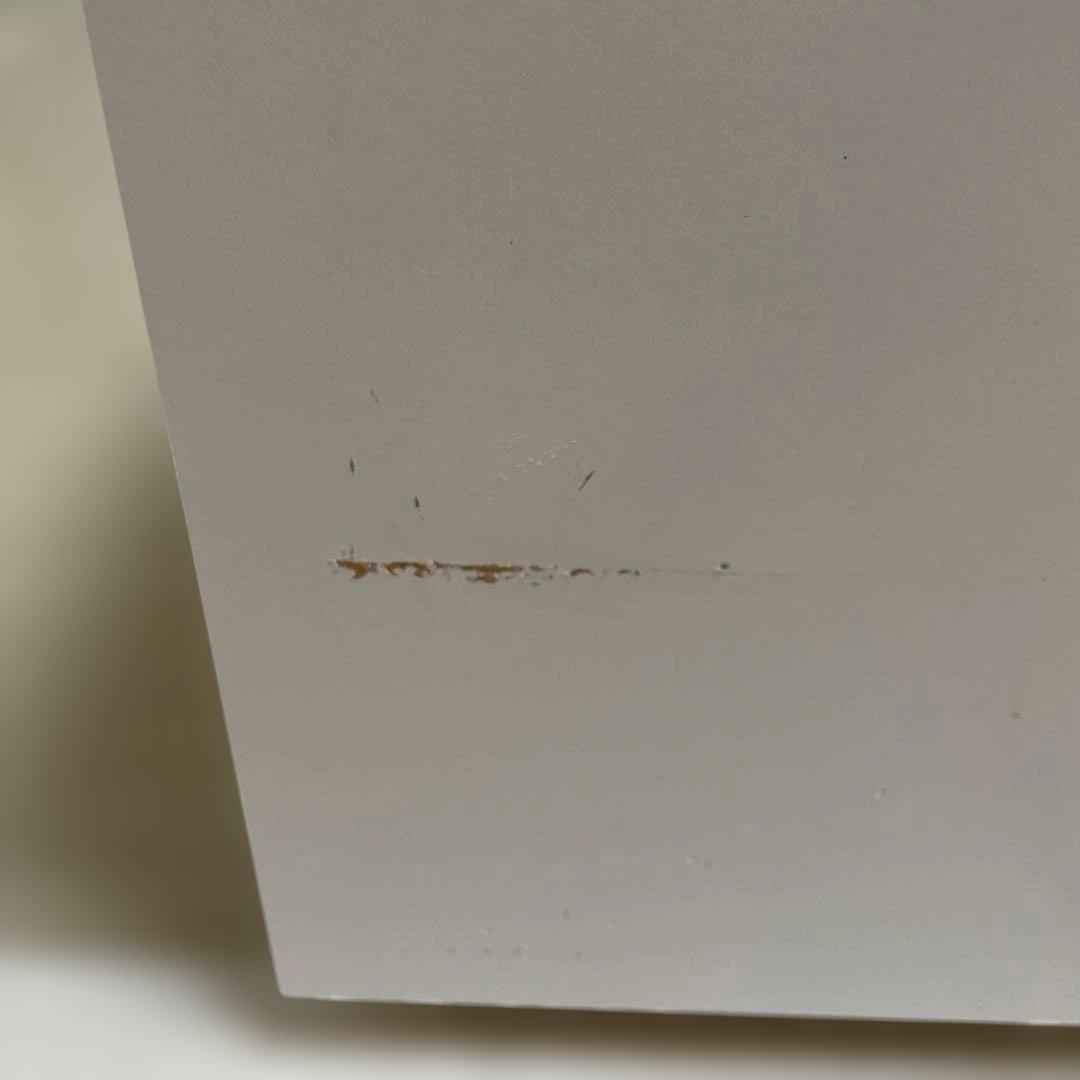 鏡面ホワイトテレビ台 シンプルデザイン