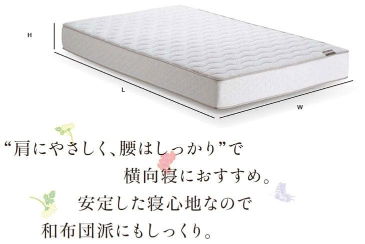 アイシン精機製高級ワイドダブルベッド（マットレス、ベッドパッドとカバー付）