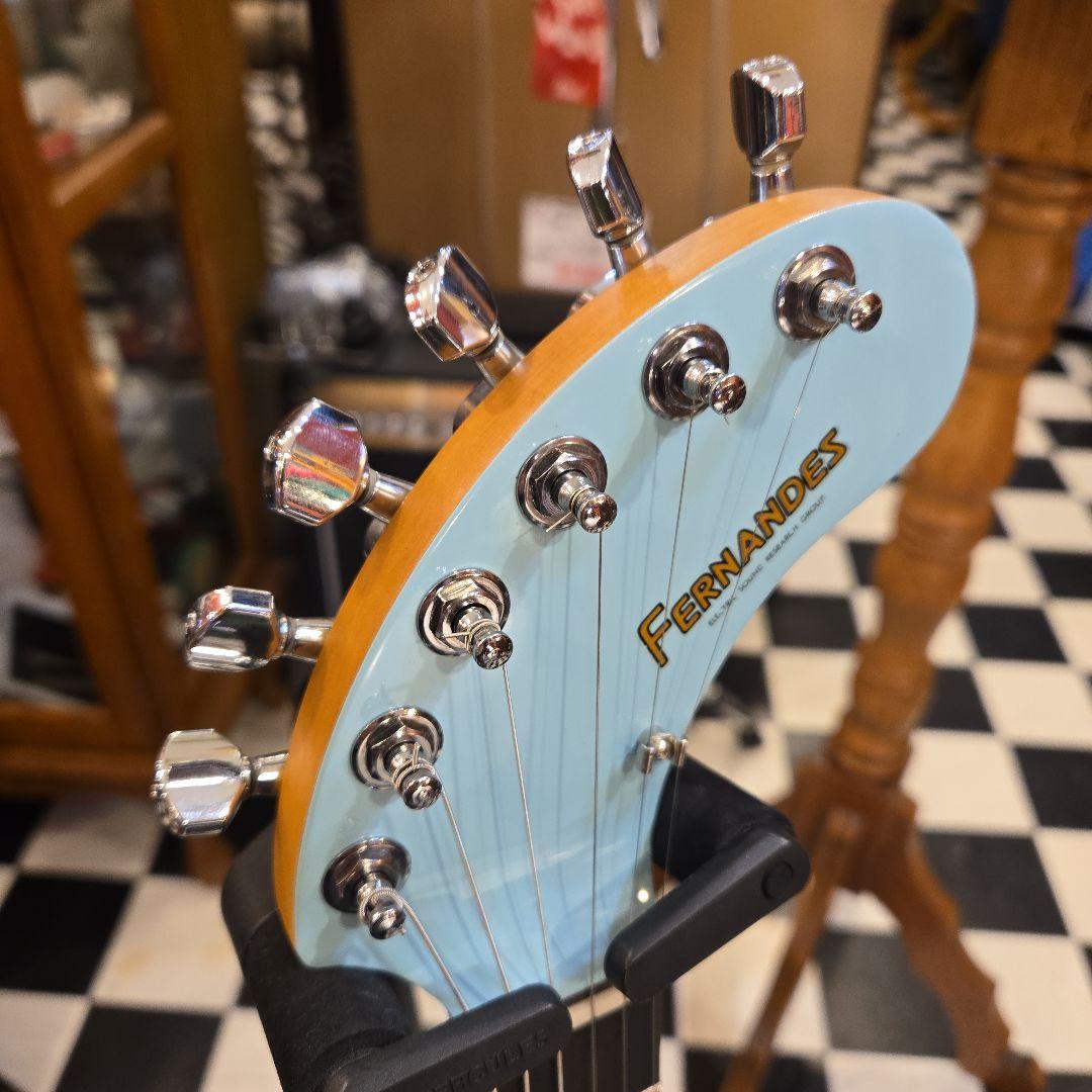 【美品】FERNANDES ZO-3 ミントグリーン フェルナンデス アンプ内蔵