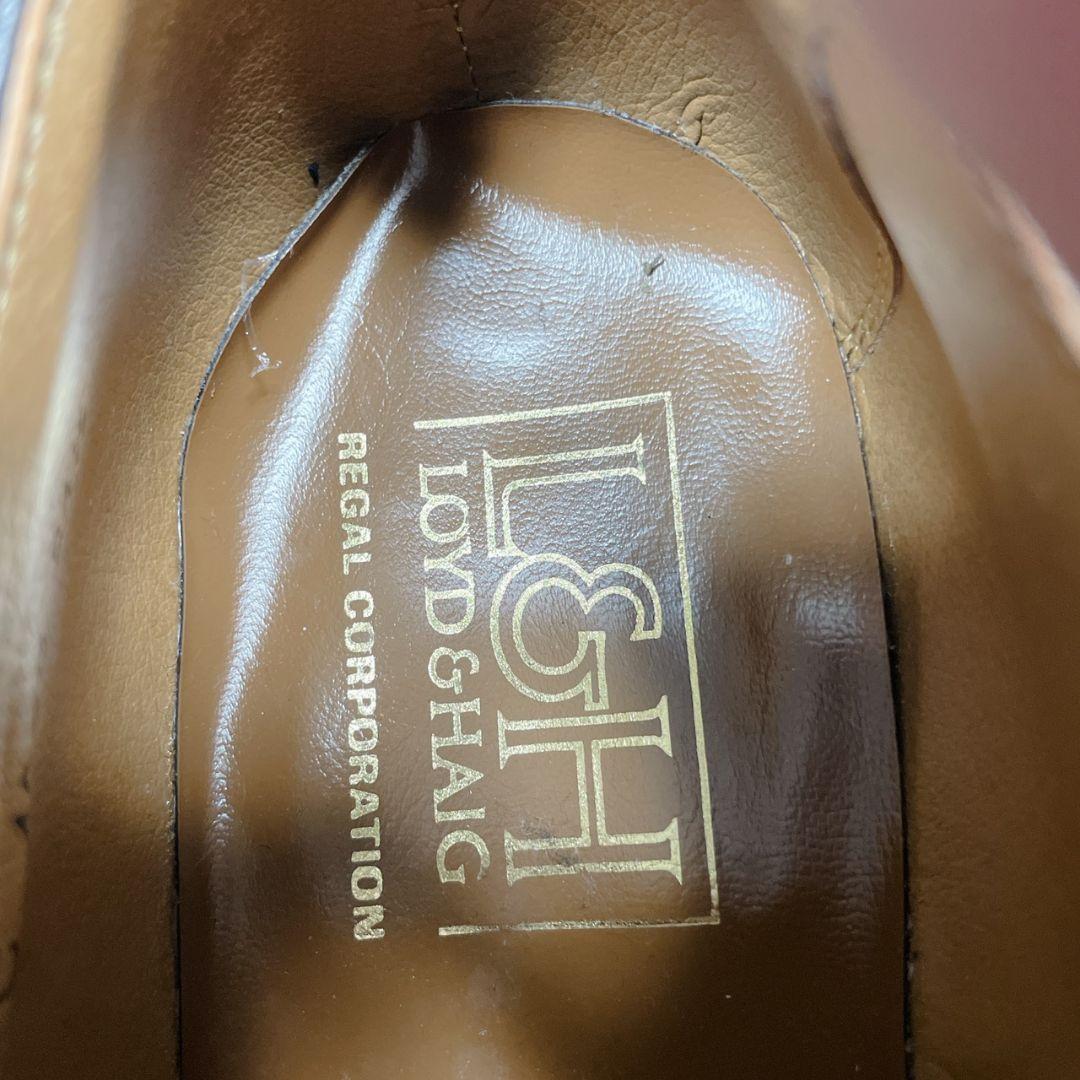 新品　リーガル Ｌ＆H ビジネスシューズ　ダークブラウン　リアルレザー　革靴