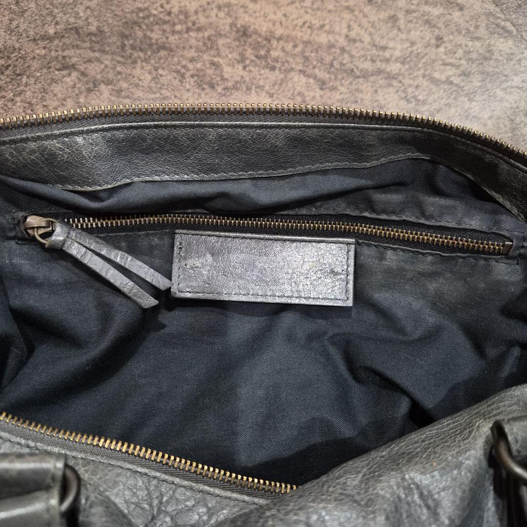 BALENCIAGA　グレー　ワーク　バック