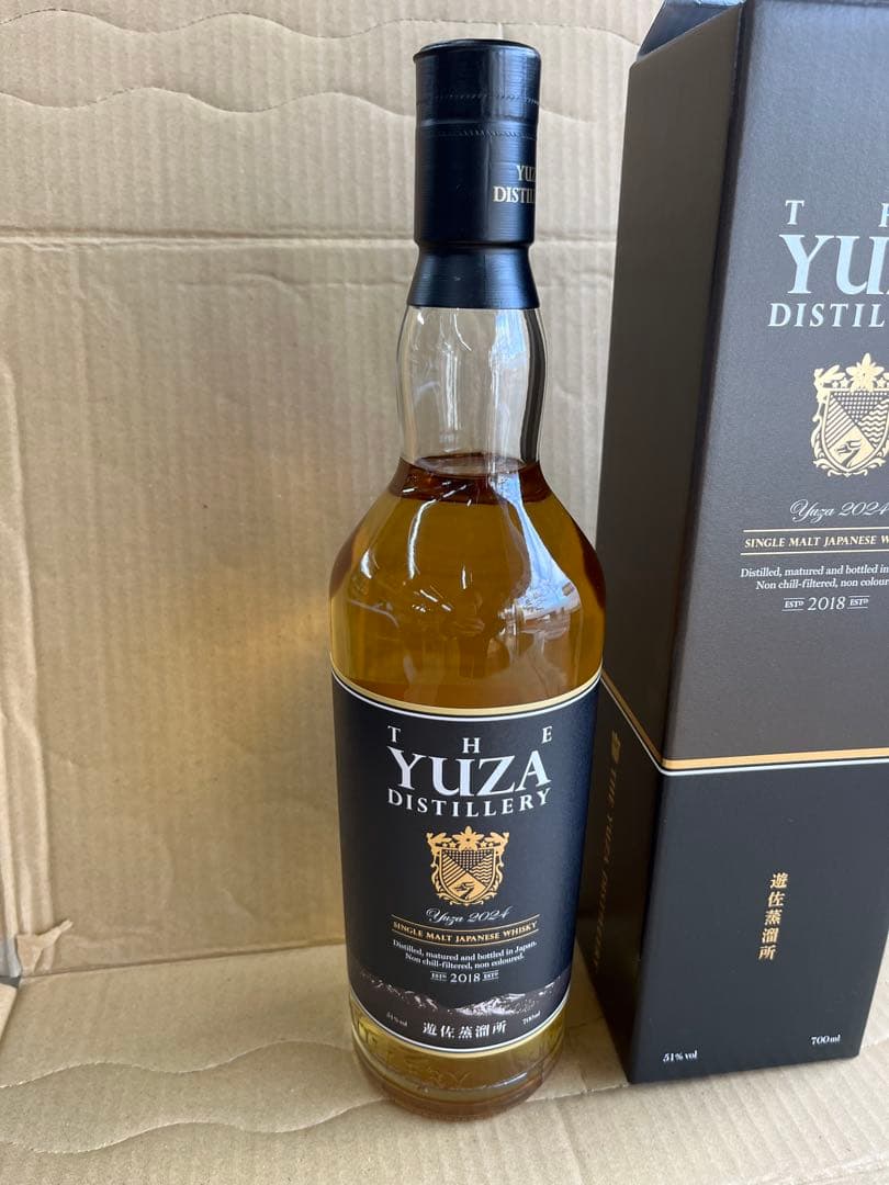 遊佐蒸留所　ＹＵＺＡ　シングルモルト2024 700ml 51%