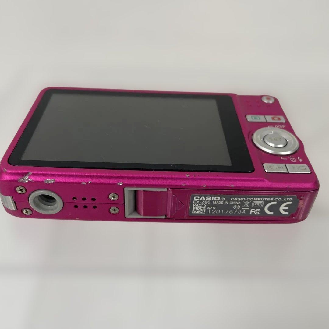 CASIO EXILIM EX-Z80　充電器付き　ピンク