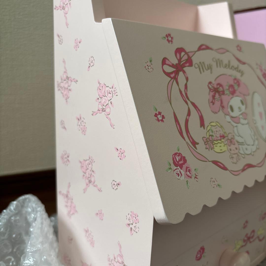 新品　未使用　マイメロ　木製ドレッサー　マスコットセット