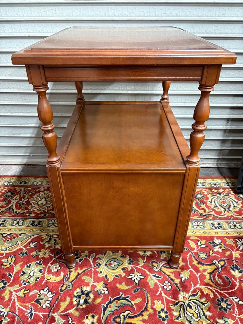 徳田家具 TOKUDA　キャビネット　電話台　昭和レトロ　ヴィンテージ