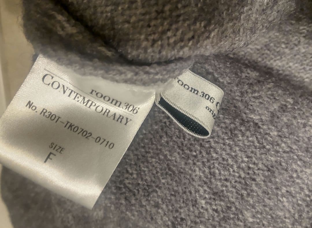 room306contemporary　Collared Cardigan