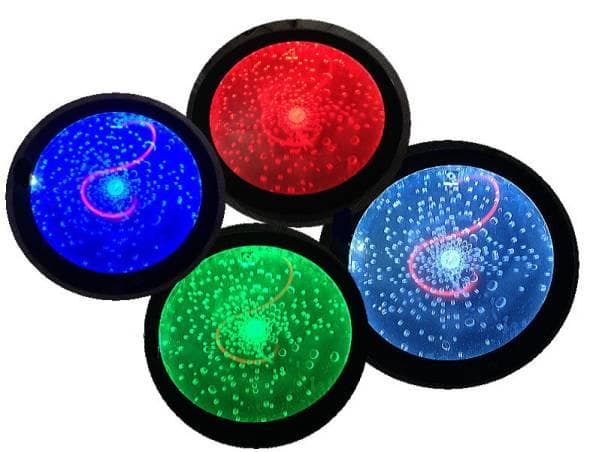 LEDアクアリウム 水槽 バブルテーブル カフェ待合い室にも 最適　スマイル