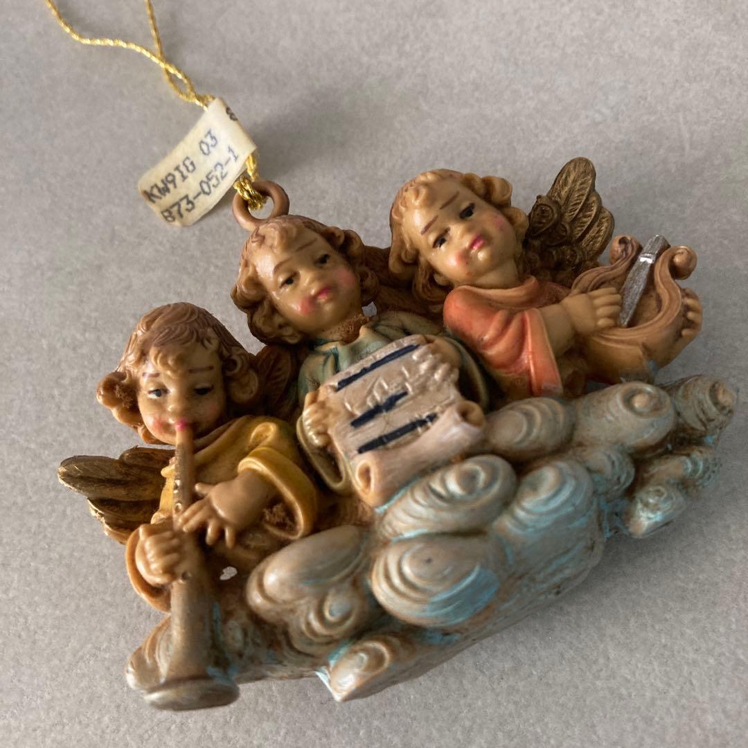 ドイツ クリスマスマーケット 天使のオーナメント 80年代 ヴィンテージ