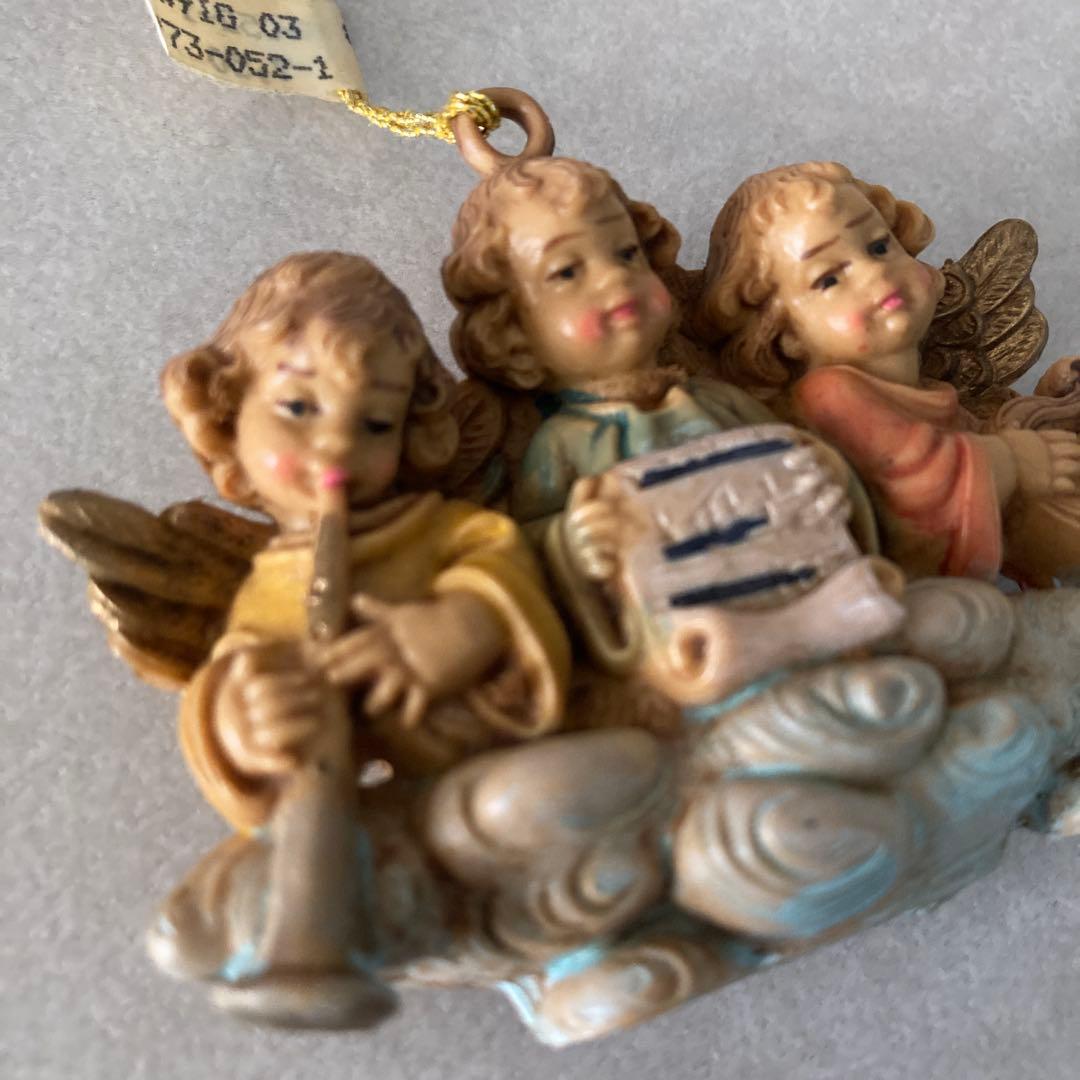 ドイツ クリスマスマーケット 天使のオーナメント 80年代 ヴィンテージ