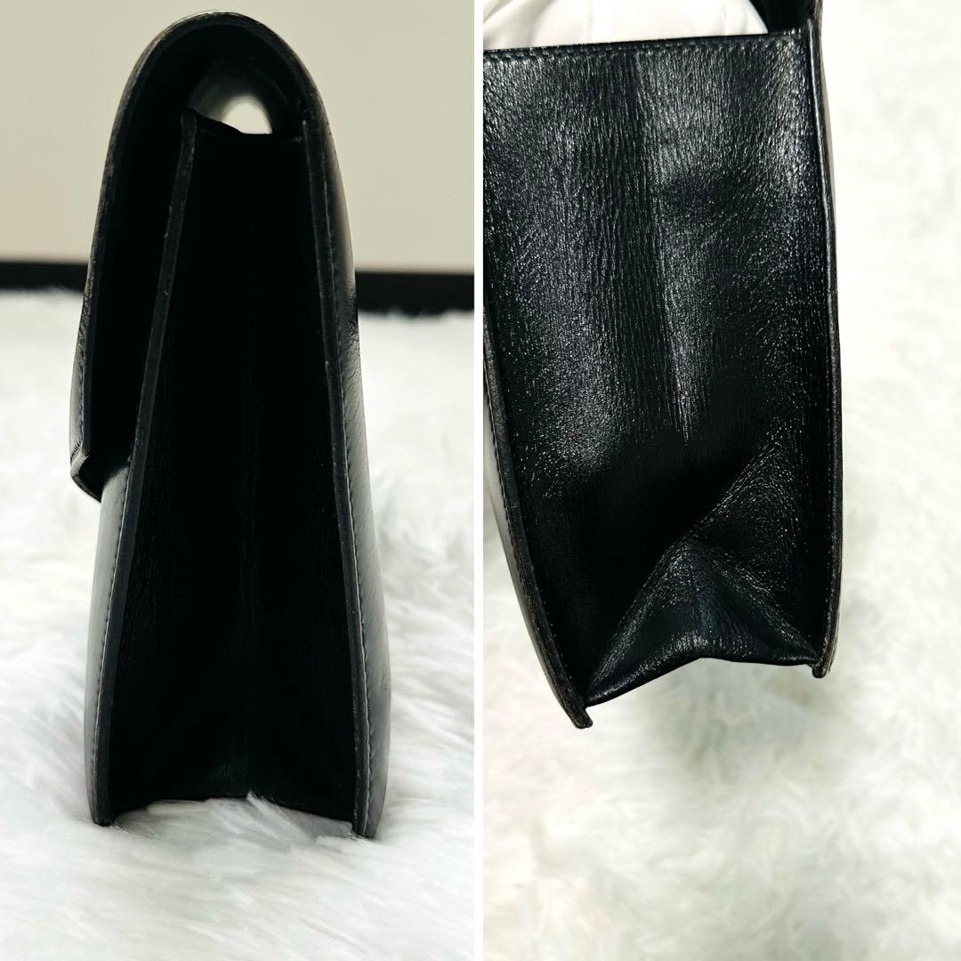 【希少】HERMES クラッチバッグ パン 黒