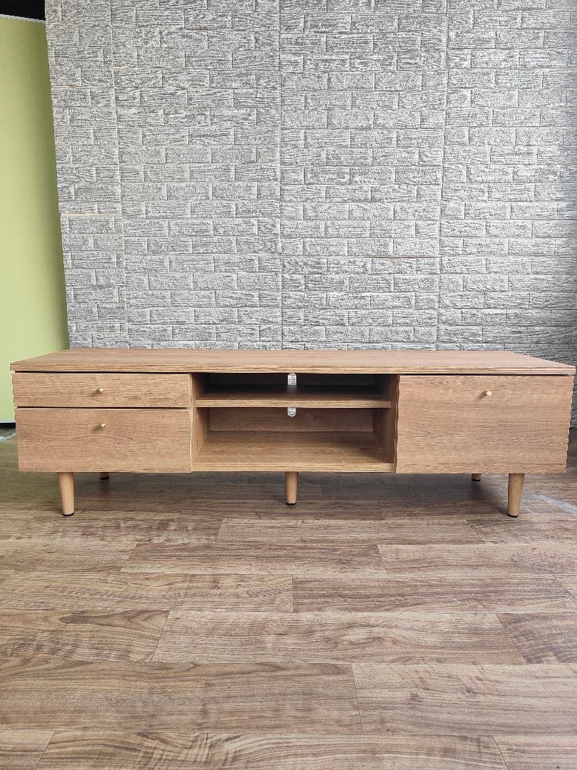 LOWYA ロウヤ 木目調 テレビ台 ローボード