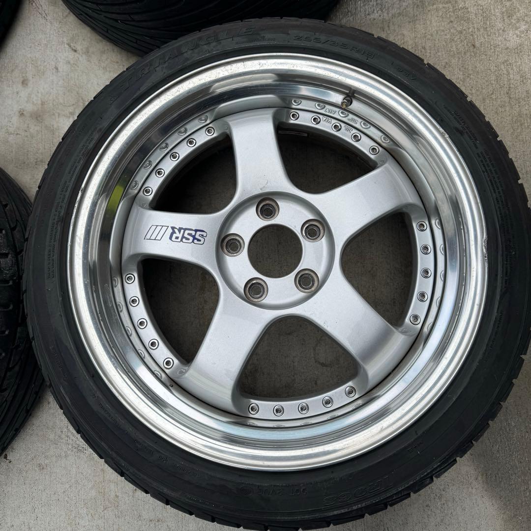 SSR Professor SP1 18インチホイール4本セット 前後サイズ違い