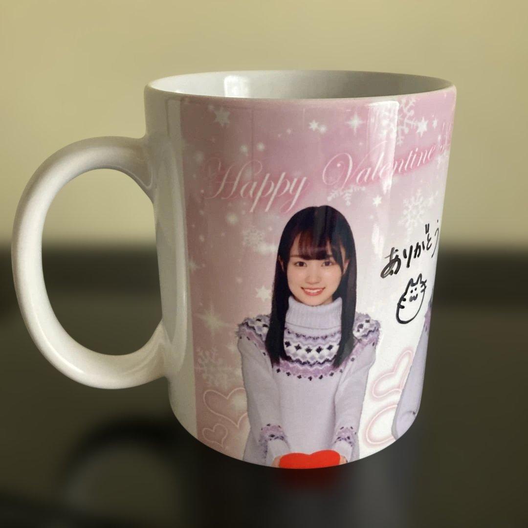 ケ*ウ様 乃木坂46 賀喜遥香　マグカップ　直筆サイン入り　Mobileキャンペ