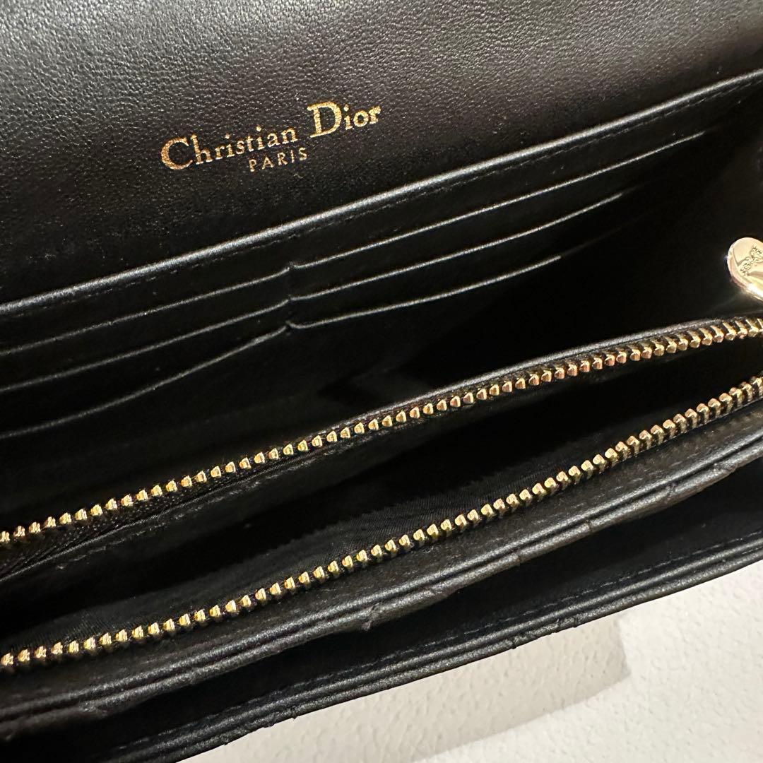 美品‼️Dior My Dior デイリーチェーンポーチ ブラック