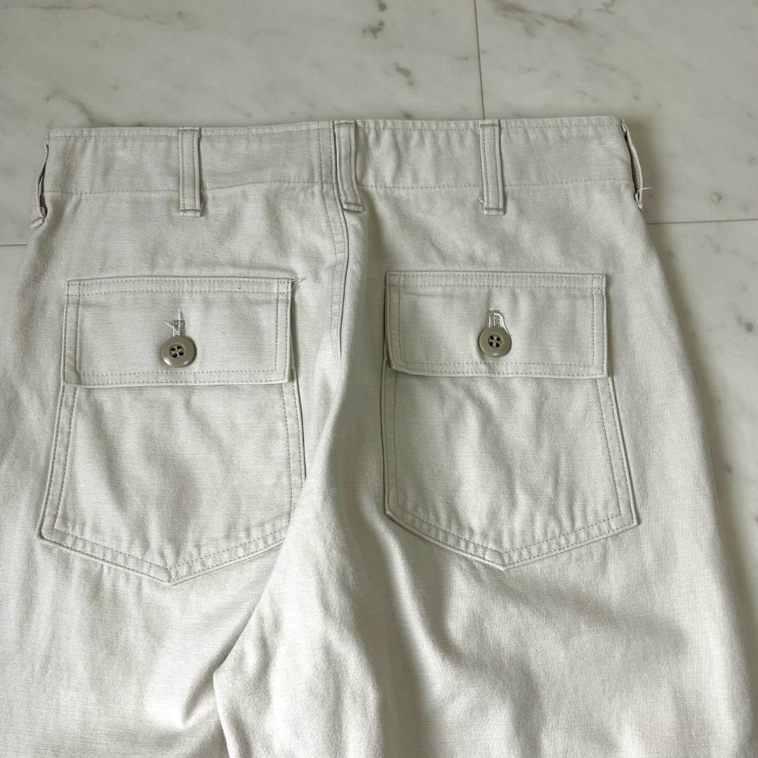 THE SHINZONE ベイカーパンツ 34 エクリュ M ワークパンツ 白