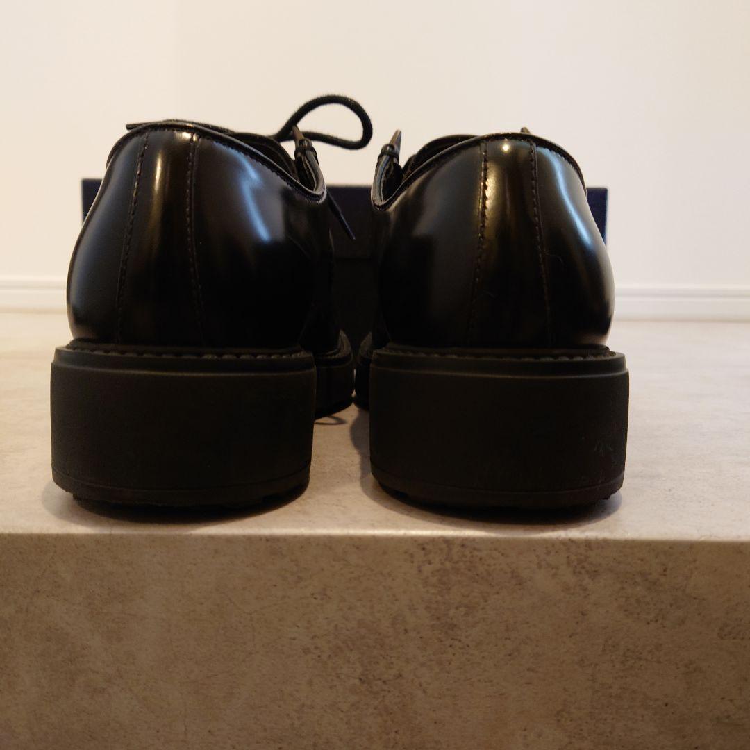 PRADA Diapason 23AW　オペークブラッシュドレザーシューズ