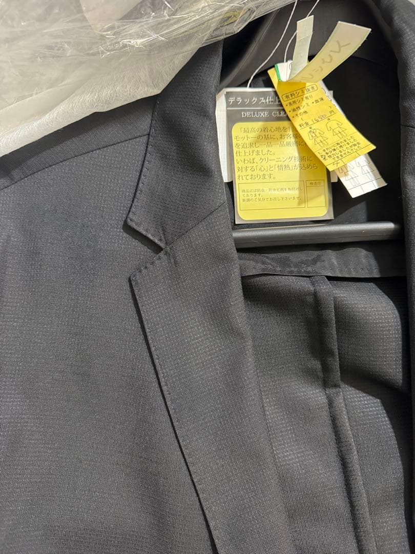 HUGO BOSS ヒューゴボス サマースーツセットアップ ブラック サイズ56