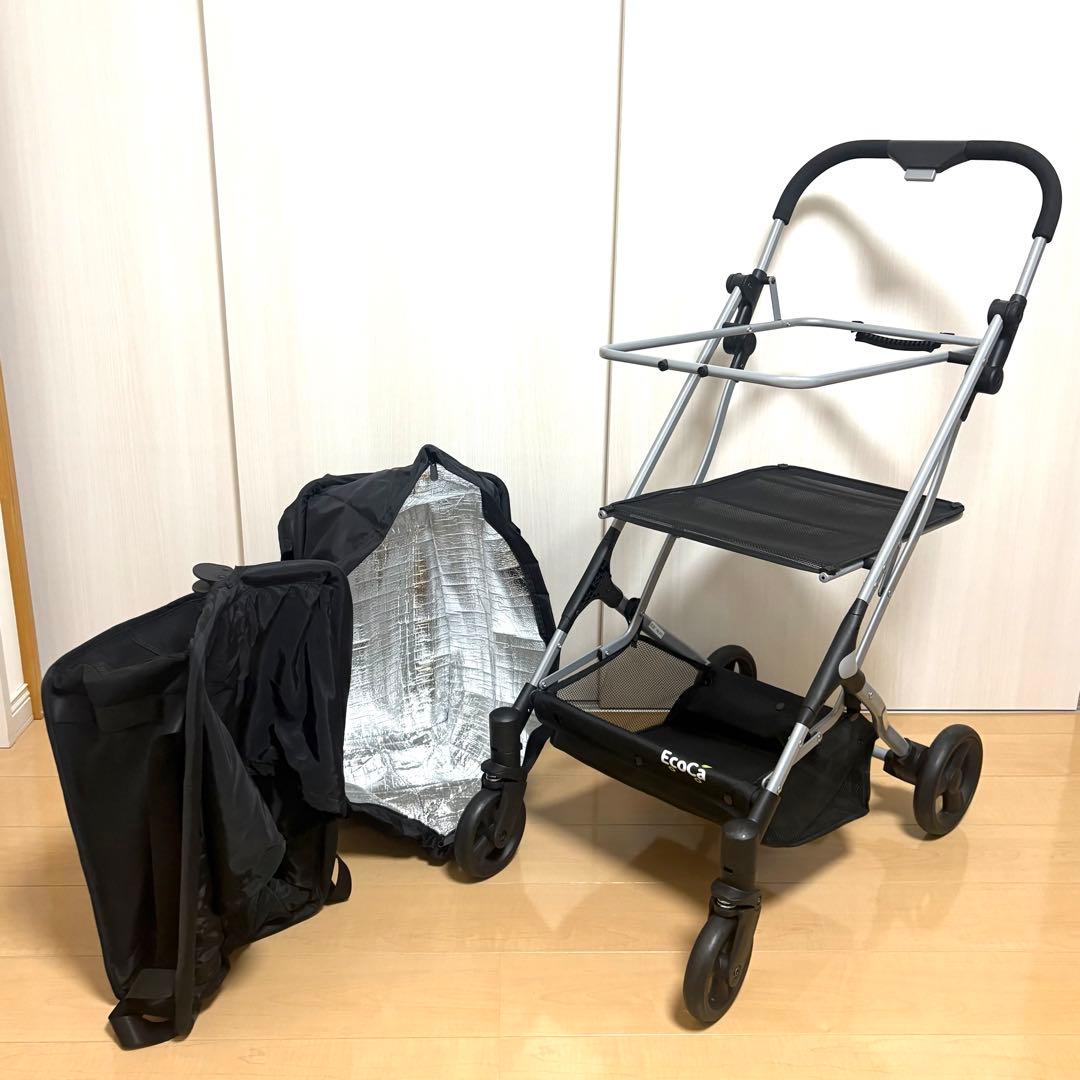 【極美品】EcoCa（エコカ）ショッピングカート　マイバック&保冷バック両方付