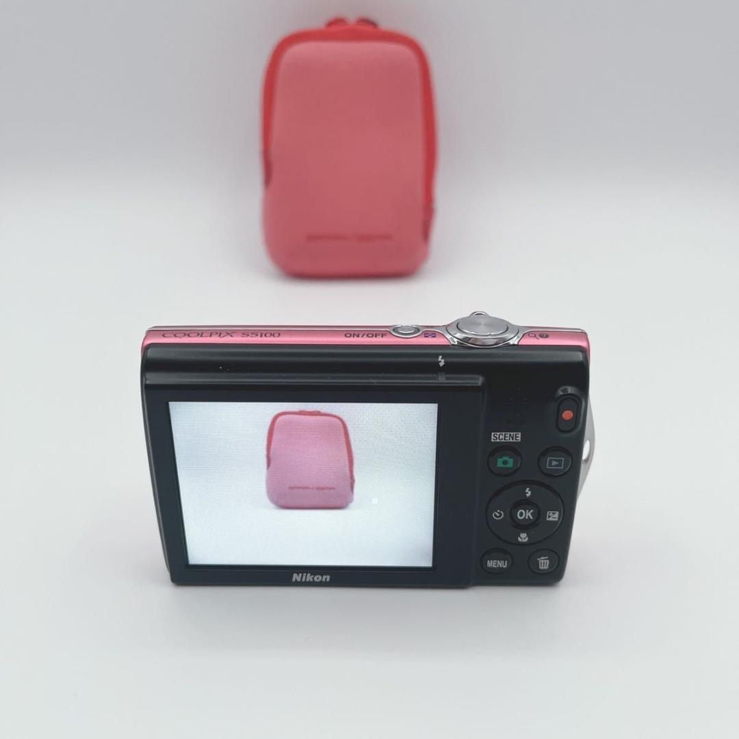 ☆人気☆ Nikon coolpix S5100 ピンク デジカメ ニコン