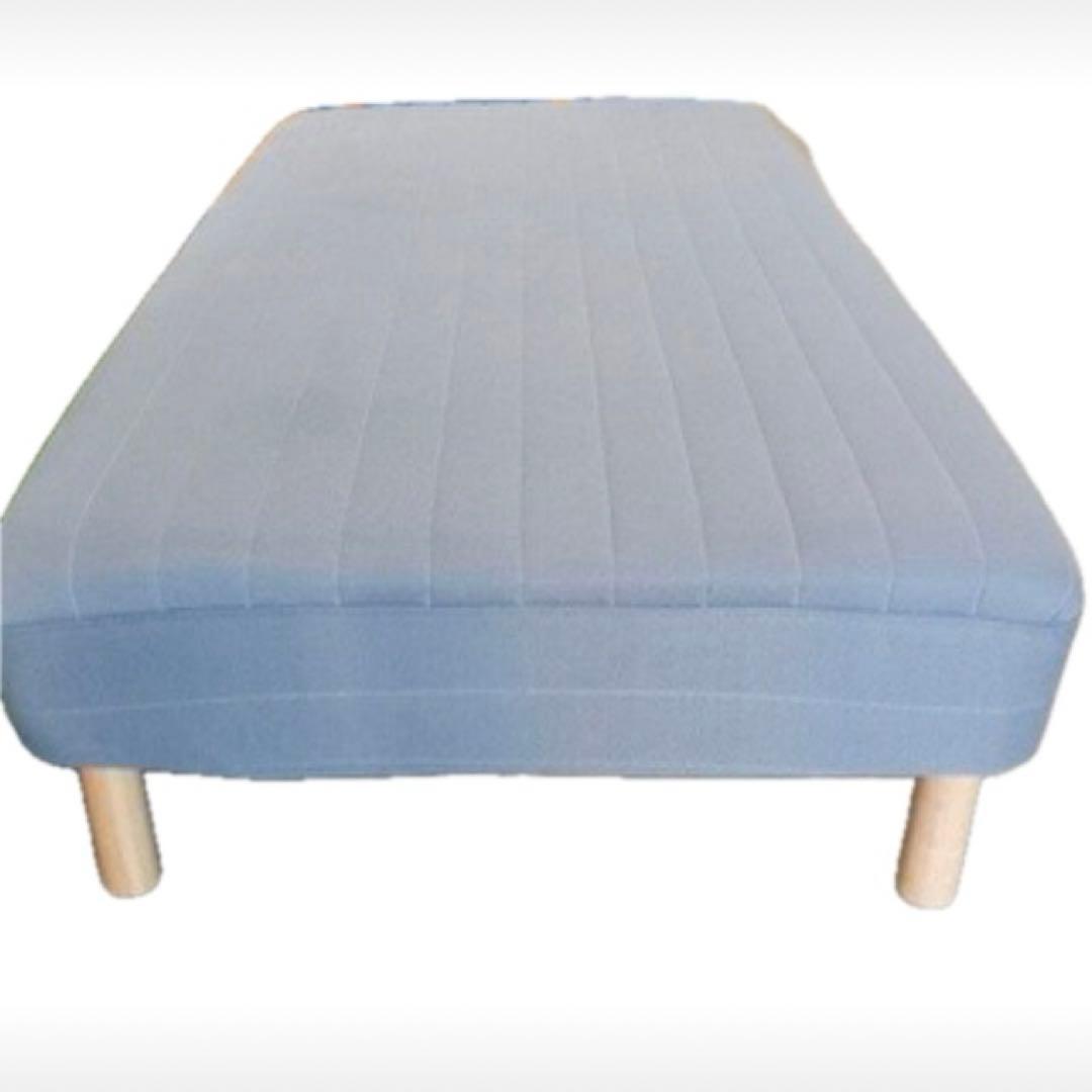 ★美品★脚付きコイルマットレス シングル ベッド ニトリ NITORI 快眠