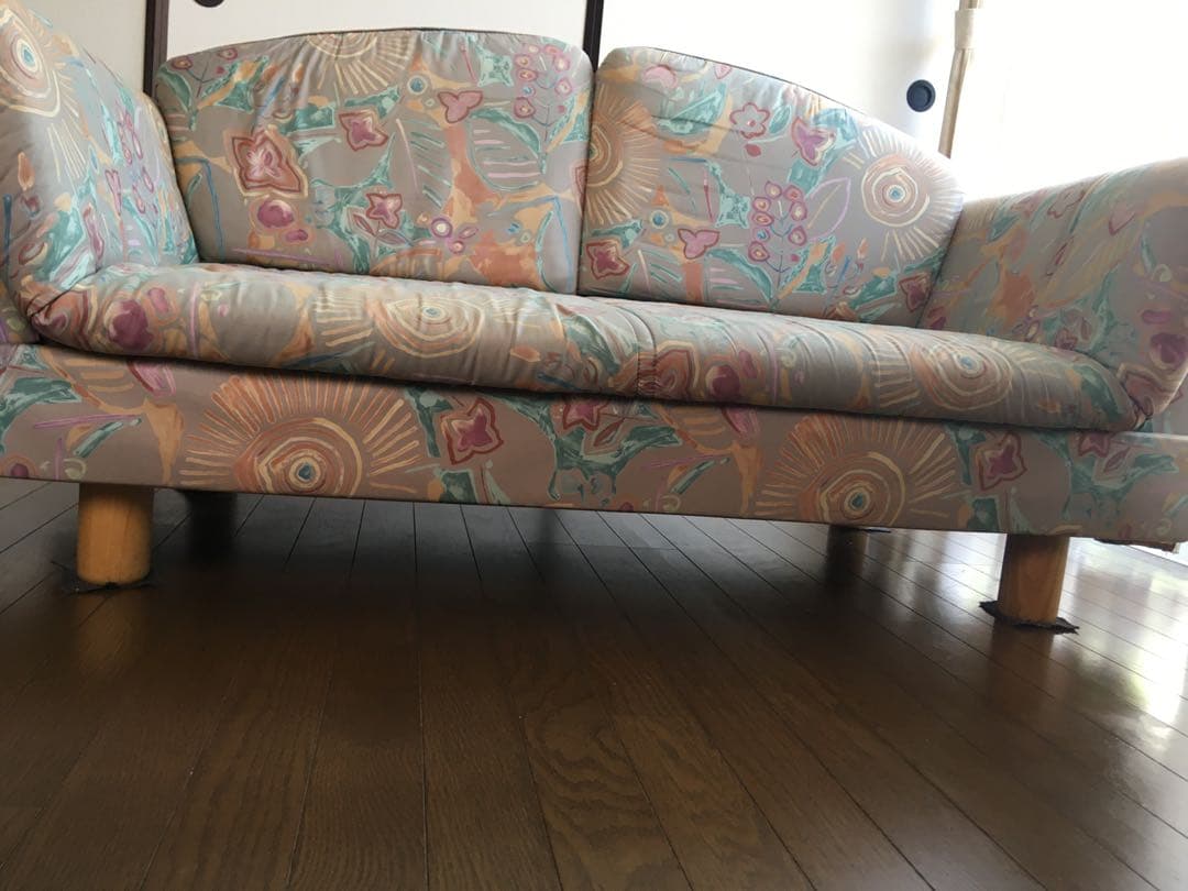 ソファ　ソファベッド　レトロ　2人掛け