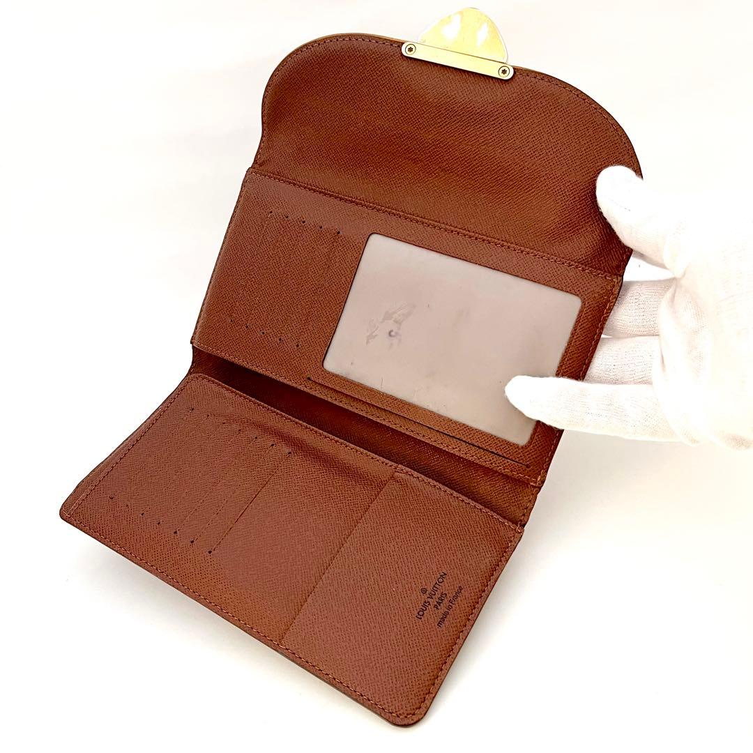 ✨極上美品✨ルイヴィトン♦️モノグラム ポルトフォイユ ウジェニ 三つ折り財布