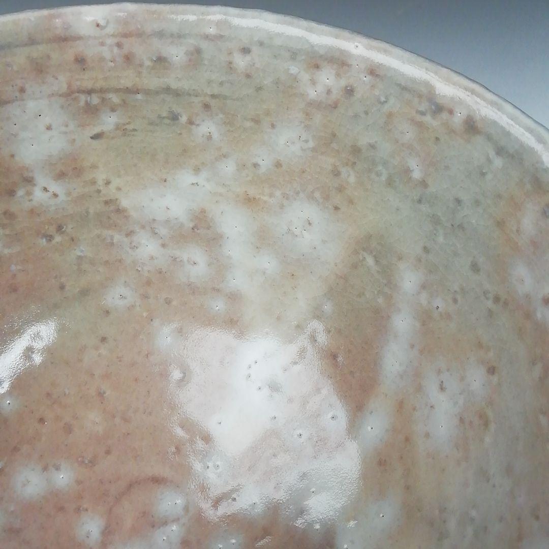 Ｔ４８５　茶碗　『萩茶碗』『岡田裕 造』　共箱　抹茶碗　茶道具