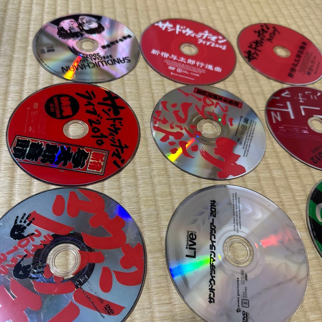 サンドウィッチマン ライブツアー2007〜2023 DVD16枚セット