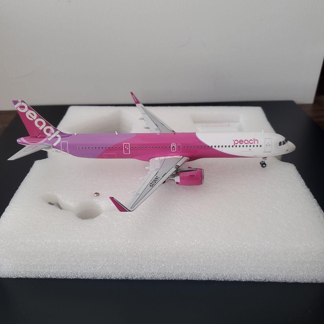 新品 peach ピーチ航空 AIRBUS A321neo 1/200