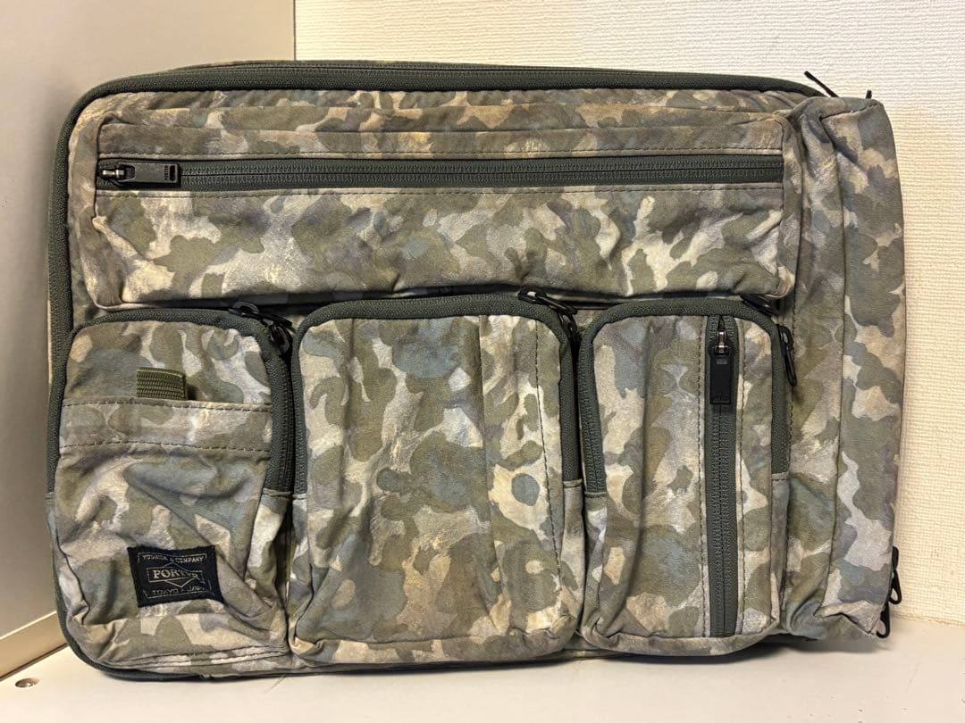 コラボ/PORTER/ホワイトマウンテニアリング/迷彩/バッグ/限定/吉田カバン
