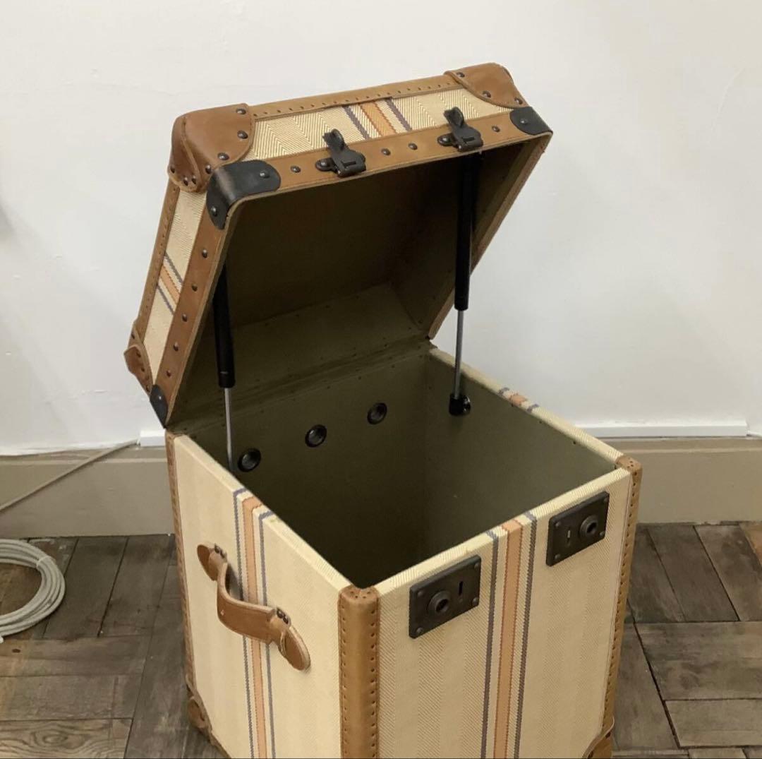 希少HALO ハロ パリストランク サイドテーブル 収納 ヴィンテージ ボックス
