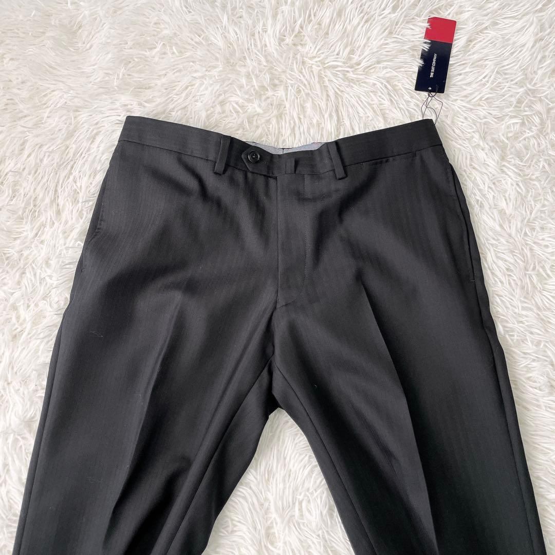 タグ付き未使用✨THE SUIT COMPANY セットアップスーツ 黒 L