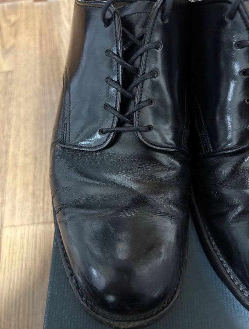 90s US NAVY サービスシューズ 7w ビンテージ