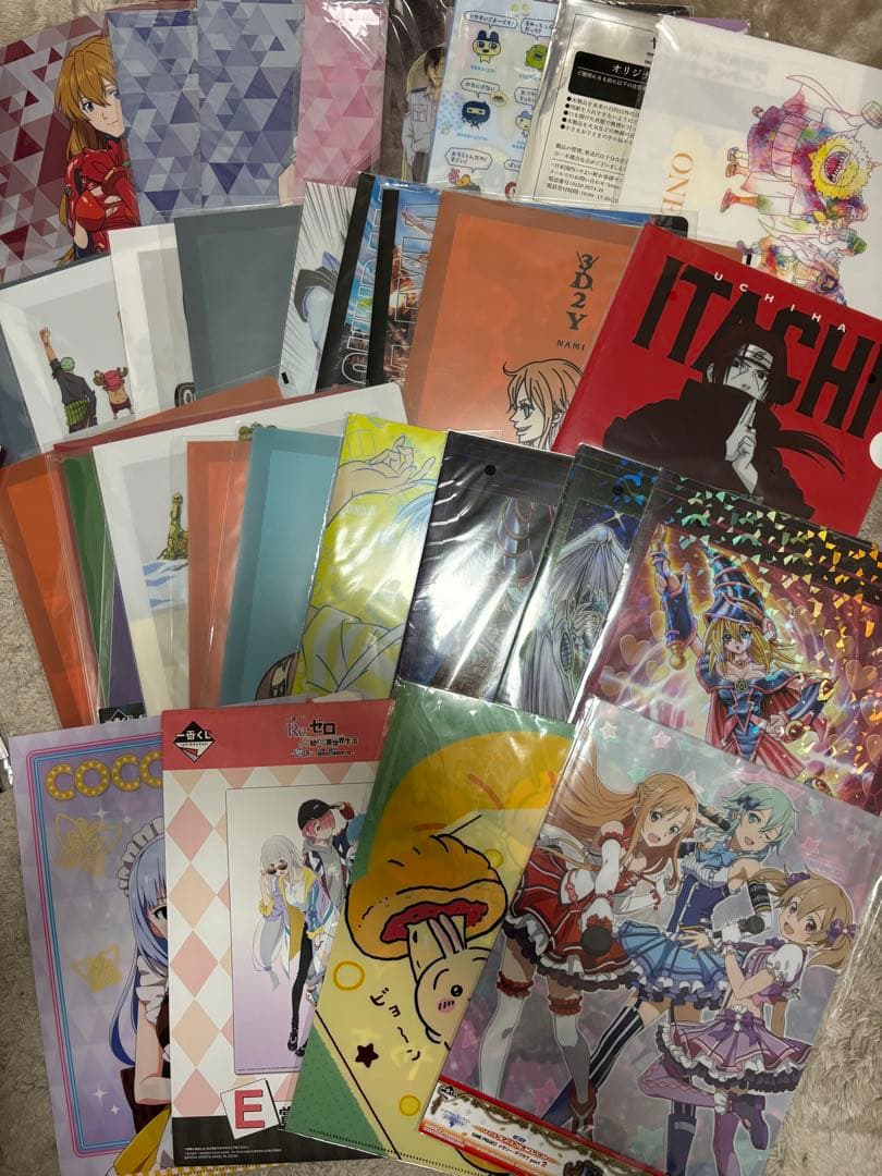 キャラクターグッズ アニメキャラ クリアファイル 大量 まとめ売り
