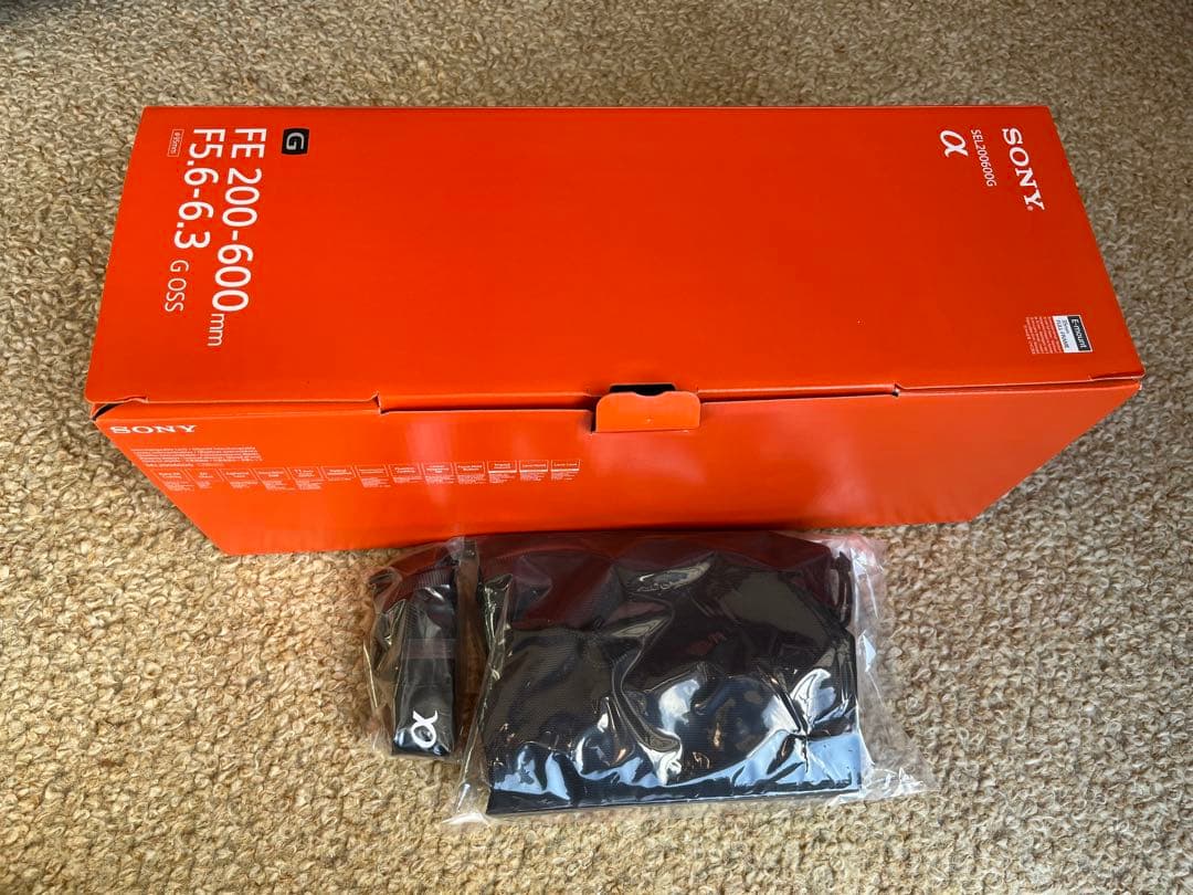 美品 SONY FE 200-600mm F5.6-6.3 G OSS ほぼ新品