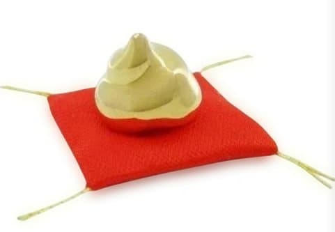 【金運到来】招福縁起 金のうんこ 金置き物 金運アップ　　３５個セット！！！