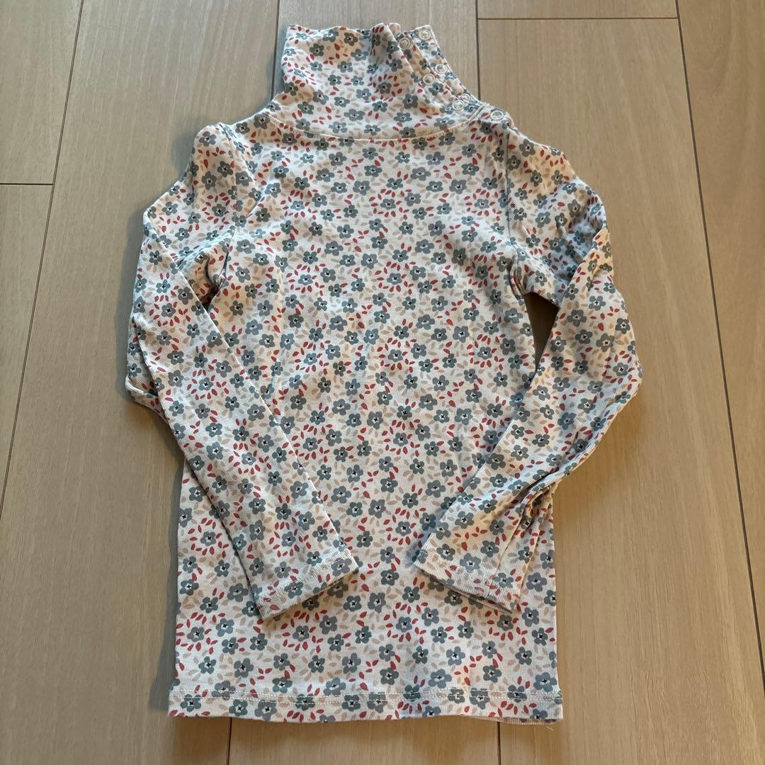 soor ploom 花柄 ハイネック Tシャツ 2y meadow