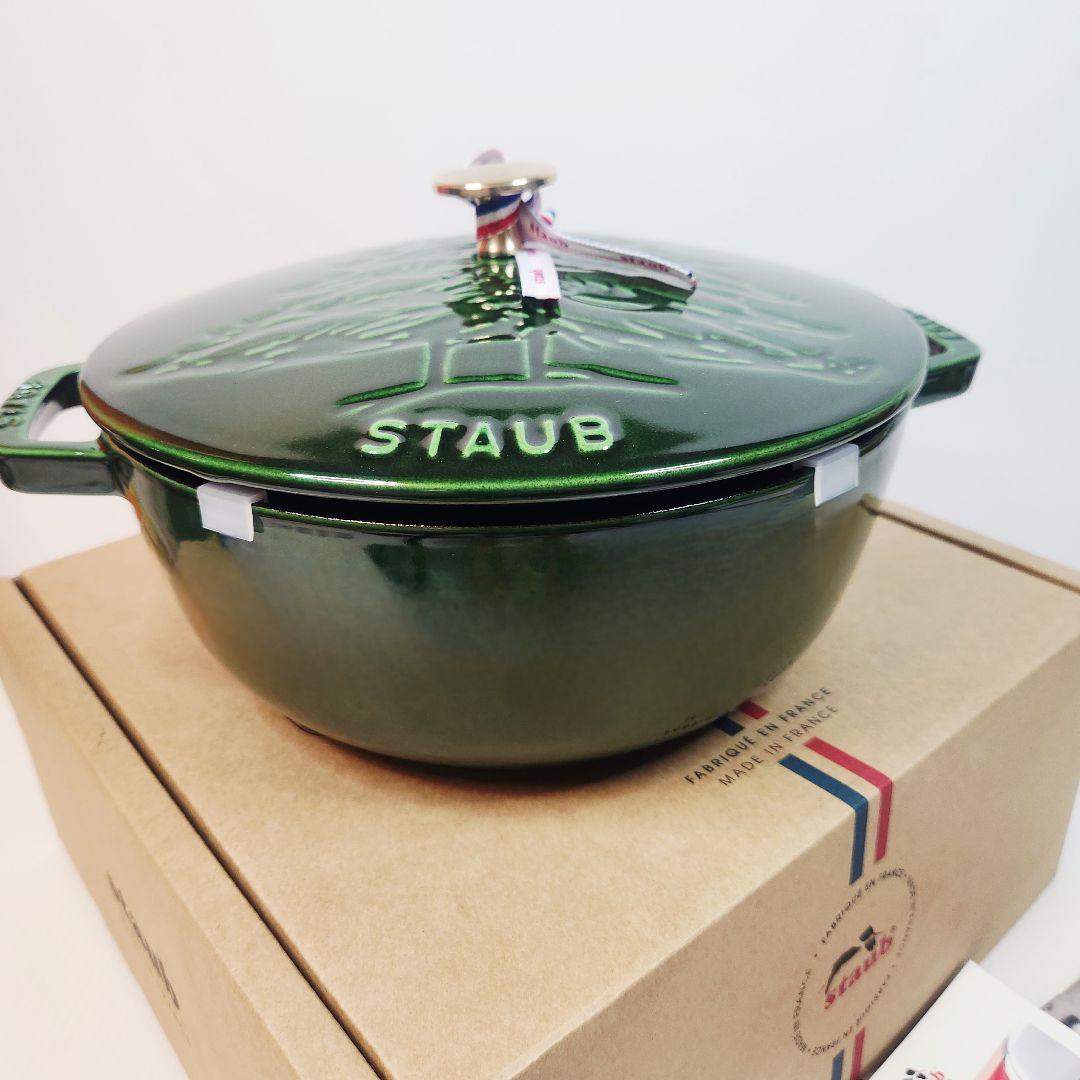 【売切10%以上済】ストウブ クリスマスツリー ワナベ 24 バジル 真鍮