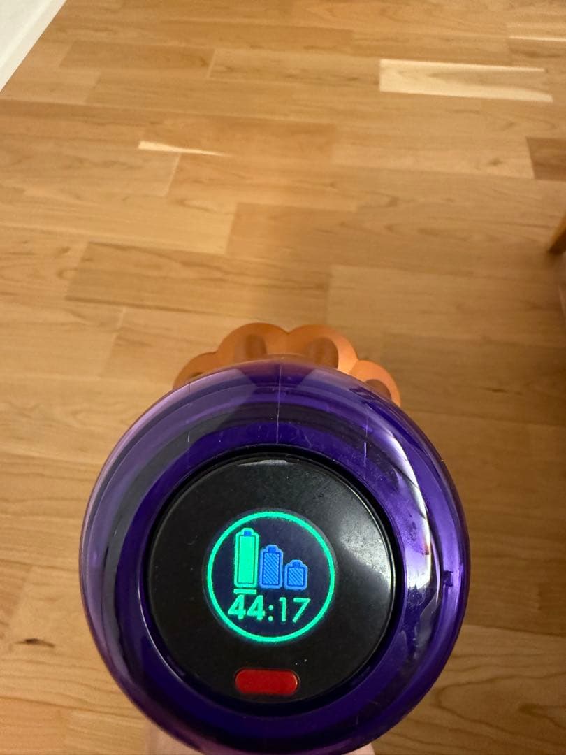 ダイソンSV18 本体 充電スタンド　保証６年　光る隙間ノズル