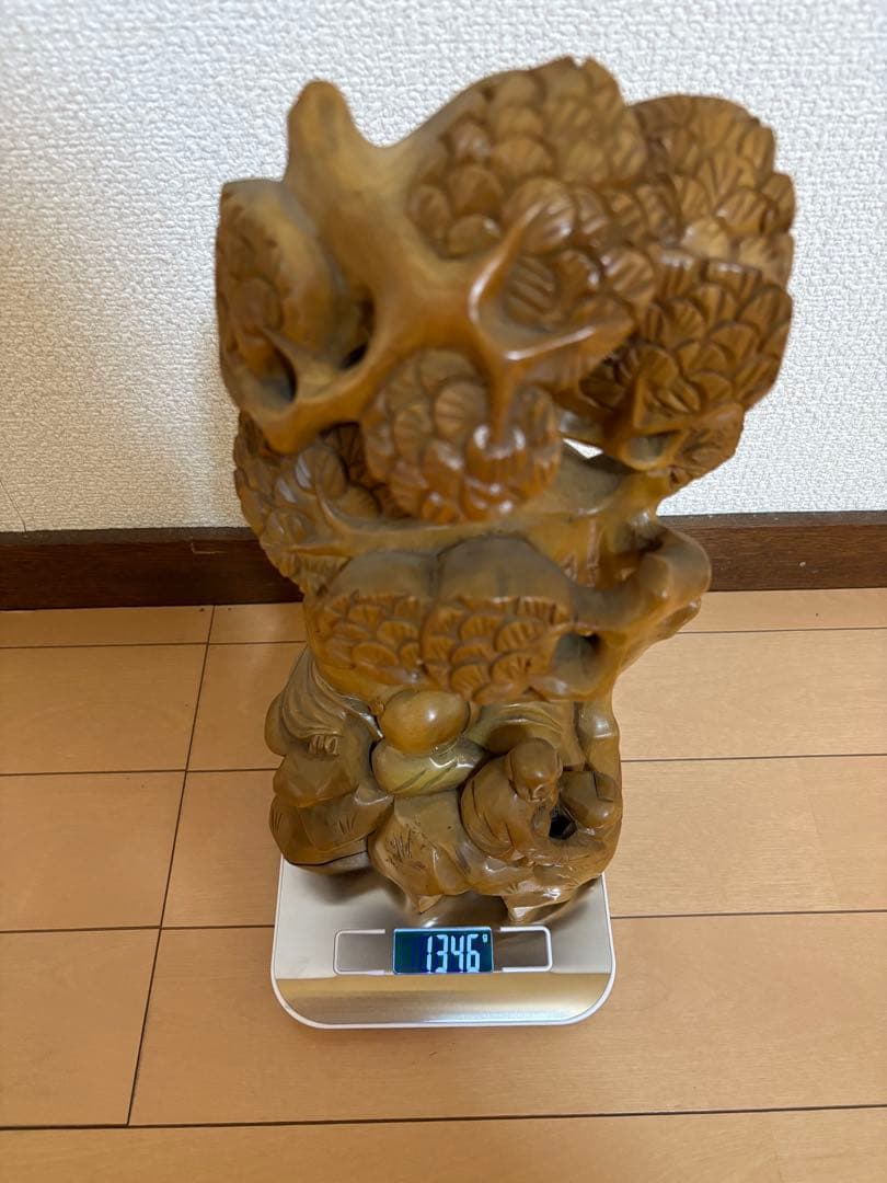 木彫り　木製　置物